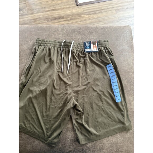 Reebok Men’s L Army Green Speedwick Active Short - Picture 1 of 6